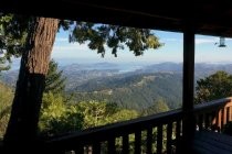 West Point Inn balcony view, 2016