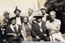 Swiss Club Tell, members posing, date unknown