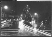 Lytton Square at Christmas, late 1960s