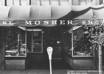 Mosher Shoes in the Keystone Building, 1967