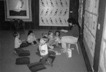 Children's storytime in the library, 1985