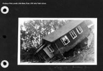 "The Storm" : Close Up of the Fallen Santos Dwelling, 1925 (Original Format)