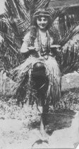 Marin Louise Roux, dressed up in costume, circa 1920's