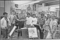 Middle School Music Students with Teacher Joe Angiulo, 1987