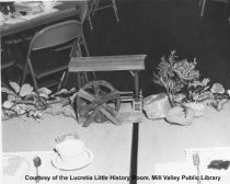 Community Church place setting, 1963