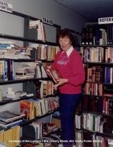 Eloese Burns, Booksale Volunteer, 1990