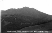 Mt Tamalpais with Mill Valley in Foreground, date unknown