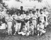 Little League team photo of the "Spartans", date unknown