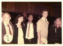 Waldo and Jennifer Salt, Joe Morton, and John Sayles at the Mill Valley Film Festival, 1984