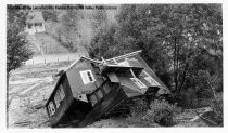 "The Storm" : The Santos Dwelling Tipped Over, 1925 (Photograph Only)
