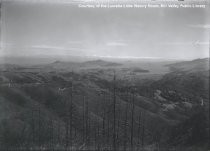 View from Mt. Tamalpais after 1929 fire, circa 1930