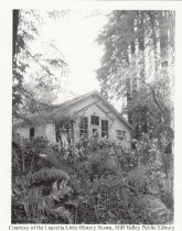 116 Cascade, "The Nest". The little yellow house on the rear of the lot was one of the first summer cottages built in the Cascade canyon in 1890 by Jerome Stanford. The tiny house had seven bedrooms so small that the partititons between them had to be removed to make it livable. There was just a lean-to for a kitchen