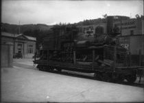 Engine #4 on the way to Tiburon, 1930