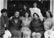 Mill Valley Art Commission in front of the Depot Bookstore, 1988