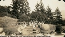 View of audience watching Rip Van Winkle, 1915