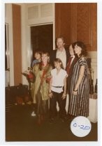 James Haven, Rita Cahill, John Voight, Angelina Jolie, and Waldo and Jennifer Salt, 1984