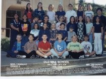 Old Mill School 5th grade class, 1998-1999