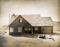 Home at top of the hill behind Tamalpais High School, Mill Valley, date unknown
