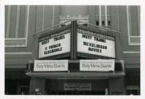 Marquee of the Sequoia Theatre for the Mill Valley Film Festival, 1998