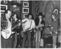 Nick Gravenites, Norton Buffalo, Doug Killmer, Paris Slim and Sammy Hagar, 1989