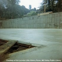 Construction of Library, Foundation Work, 1965