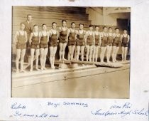 Boys swimming team of Tamalpais High School, 1926