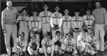 Little League team photo of the "MV Lions Club", 1955