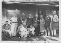 Robinson family and friends in Inverness Park, 1949