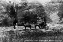 Dr. Alexander Warner and family in Warner Canyon (now Scott Valley). 1890s