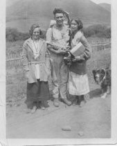 Betty Gardiner, Lance Robinson and Vera Pearl, circa 1917