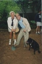 Mill Valley Public Library ground breaking for the new addition, 1997