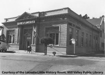 Bank of America exterior, 1967