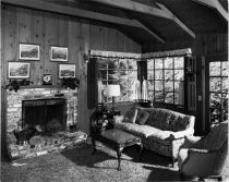 The interior of a Kott House in Mill Valley, date unknown