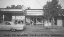 Village Music, The Art Store, and Gilmore Photo Shop, 1967