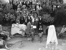 Dedication of Sundial at Tamalpais High School, circa 1945