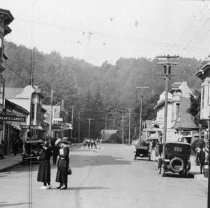 Corner of Throckmorton and Miller, circa 1915-1920