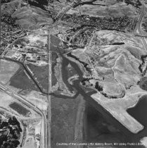 Aerial view looking north at Alto Sutton Manor area, 1963