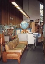 Mill Valley Public Library recarpeting project, 1987