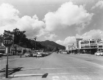 Miller Avenue looking north, late 1950s