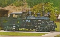 Tamalpais Railway Engine #9 at Scotia, CA