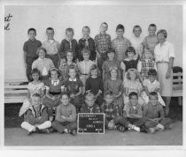 Strawberry Point School third grade class, 1961