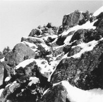 Snow on Mt. Tamalpais, 1973