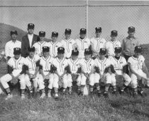 Little League team photo of "MV", date unknown