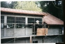 Construction of library addition, 1997