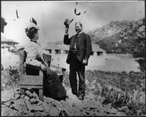 Tavern of Tamalpais, Mrs Lent & Sidney Cushing, circa 1897