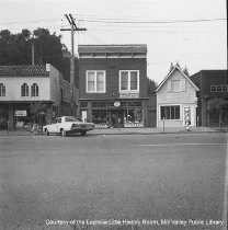 Shops on Miller Avenue at Sunnyside Avenue, 1967