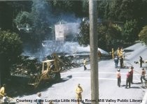 Fire on throckmorton in Mill Valley, 1984-06-18