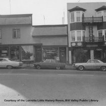 Shops at the foot of Throckmorton Avenue, 1967