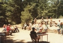 Tamalpais Conservation Club Meeting on Mt Tam., circa 1979