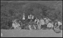 Group photo at Willow Camp, 1918
